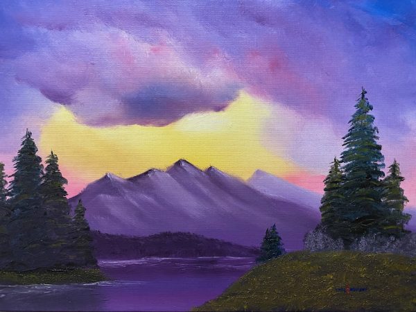 Sunset Aglow gallery landscape