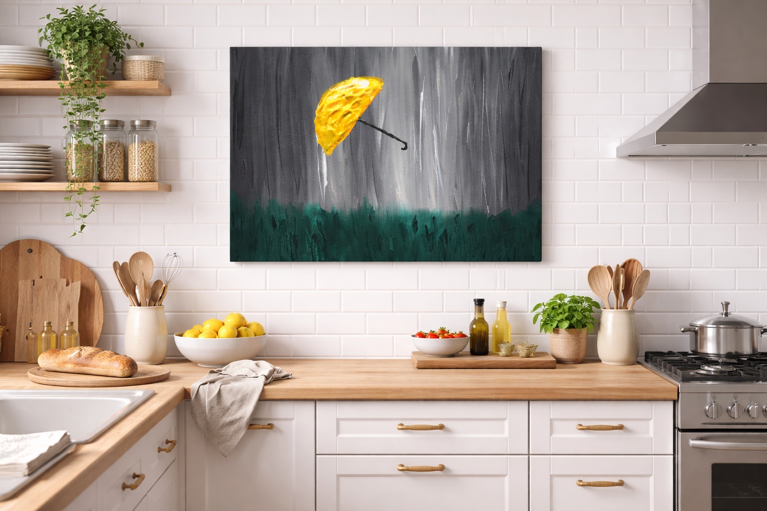 Yellow Umbrella - Image 3